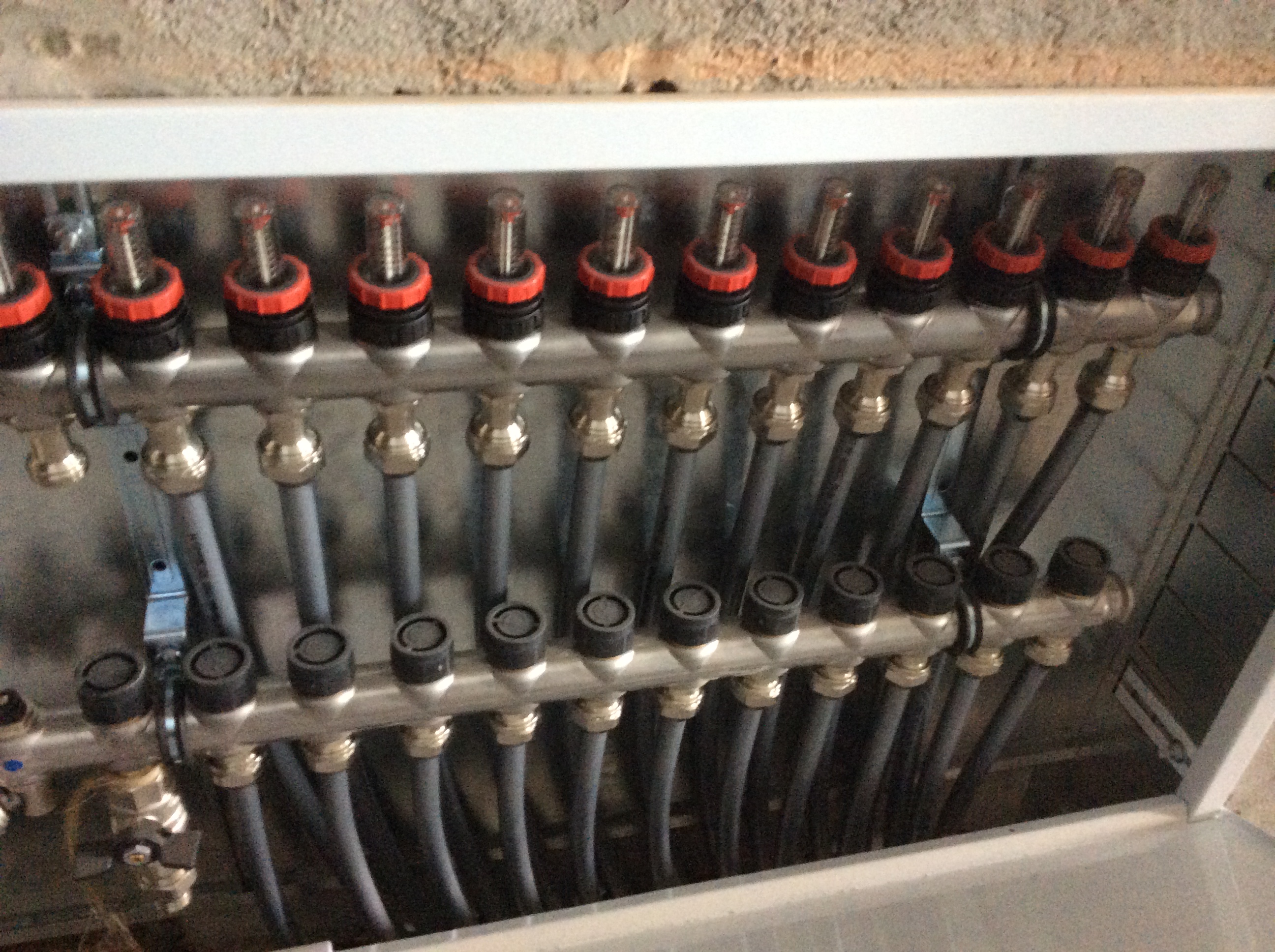 Лучевое отопление